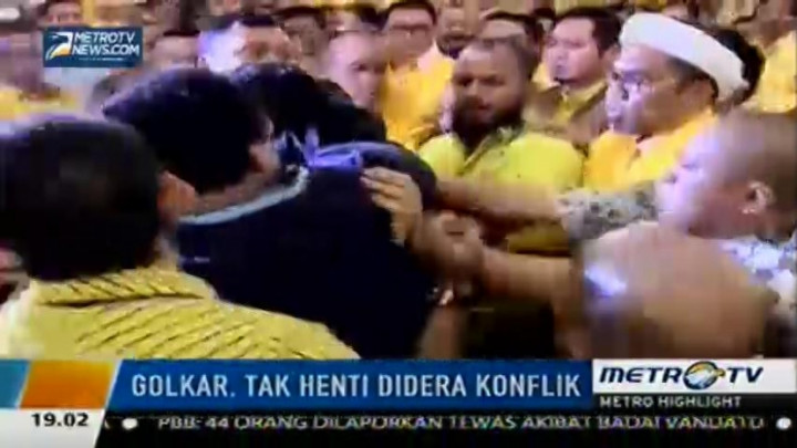 Golkar tak Henti Didera Konflik