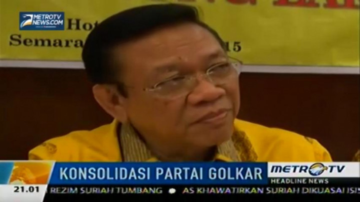 Agung Minta Seluruh Kader Golkar Jaga Kesolidan Partai