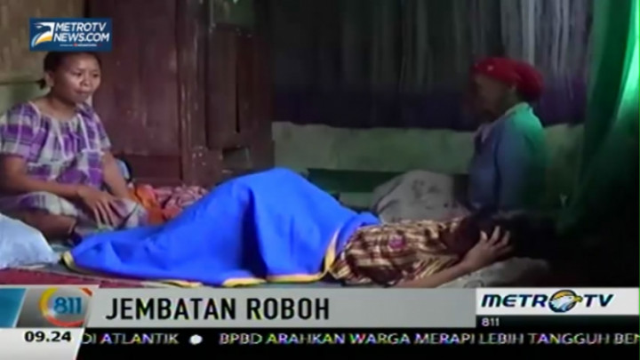 Kondisi Surdi, Bocah Korban Jembatan Ambruk di Banten