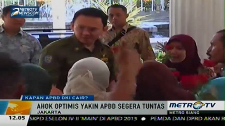 Ahok Optimistis APBD Segera Tuntas