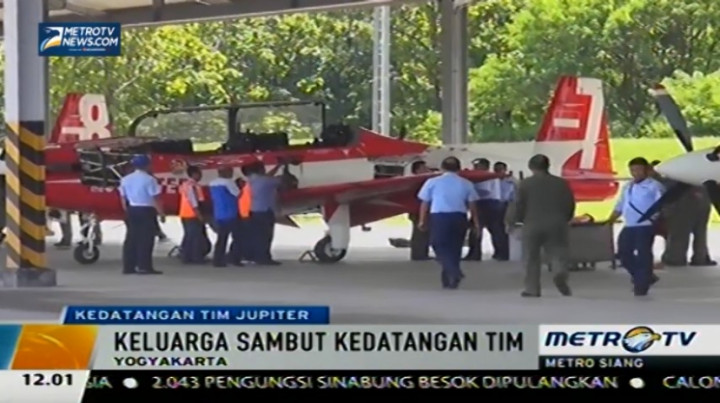 Keluarga Sambut Kedatangan Tim Jupiter di Yogyakarta