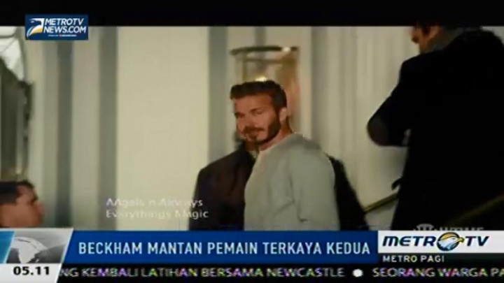 Beckham Mantan Pemain Terkaya Kedua Dunia