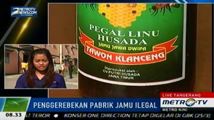 Pascapenggerebekan Pabrik Jamu Ilegal, Karyawan Terlantar