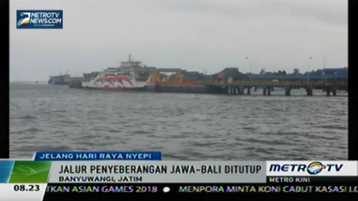 Nyepi, Jalur Transportasi dari dan Menuju Bali Ditutup