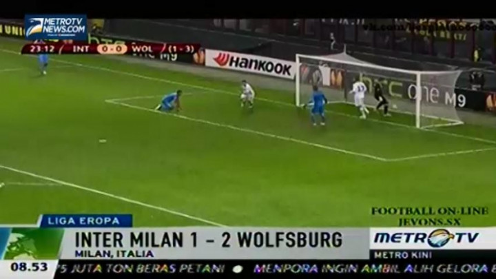 Wolfsburg Tekuk Inter Milan 2-1