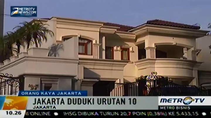 Survey: Jakarta Kota Pertumbuhan Orang Kaya Paling Cepat