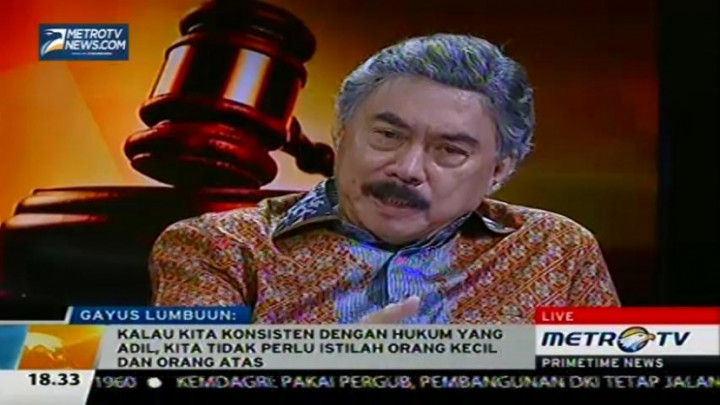 Hukum Indonesia 'Tajam ke Bawah Tumpul ke Atas', Benarkah? 