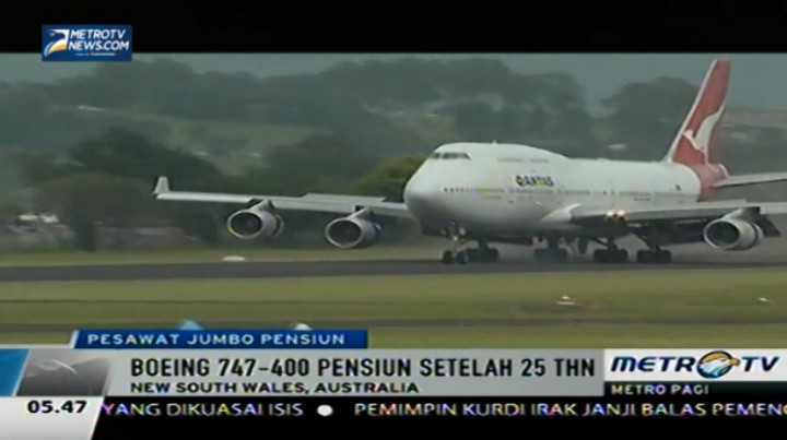 Setelah 25 Tahun Beroperasi, Pesawat Jumbo Ini Resmi Pensiun