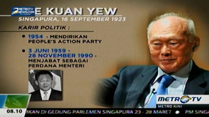 Jejak Perjalanan Lee Kuan Yew