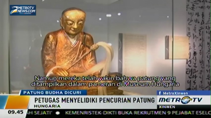 Museum Hungaria Pamerkan Patung Budha Curian?