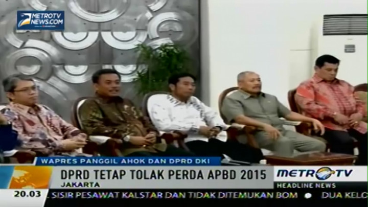  Mediasi JK Tak Pengaruhi Hasil Akhir APBD DKI 