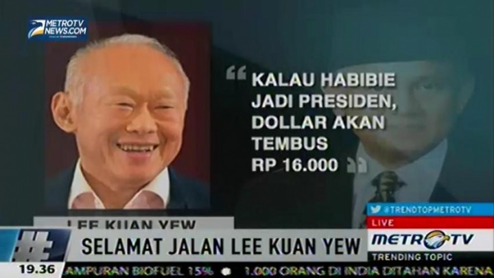 Selamat Jalan Lee Kuan Yew 