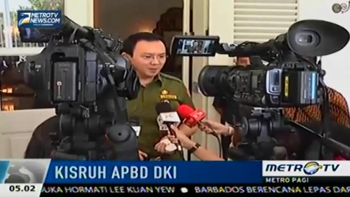Ahok Gunakan Pergub untuk APBD DKI 2015