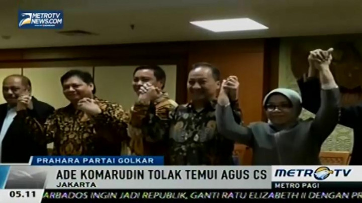 Usai Paripurna DPR,  Agus Gumiwang Sambangi Ruangan Ketua Fraksi