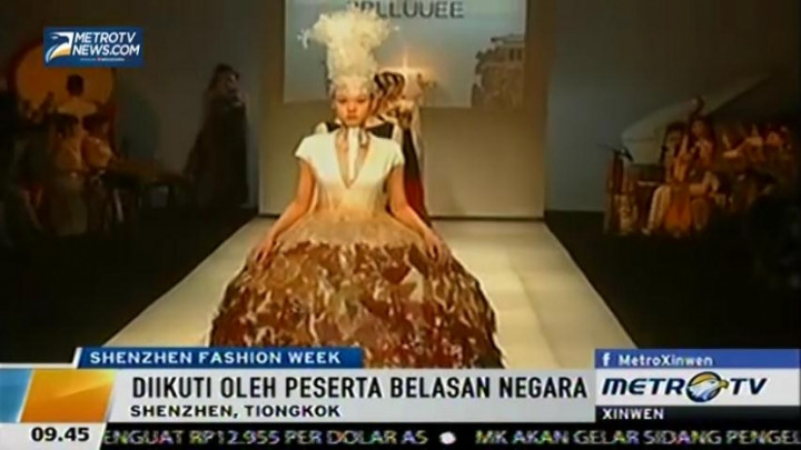 Unsur Wayang Dalam Busana Shenzhen Fashion Week