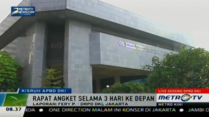 Hari Ini, DPRD Kembali Gelar Sidang Hak Angket untuk Ahok 