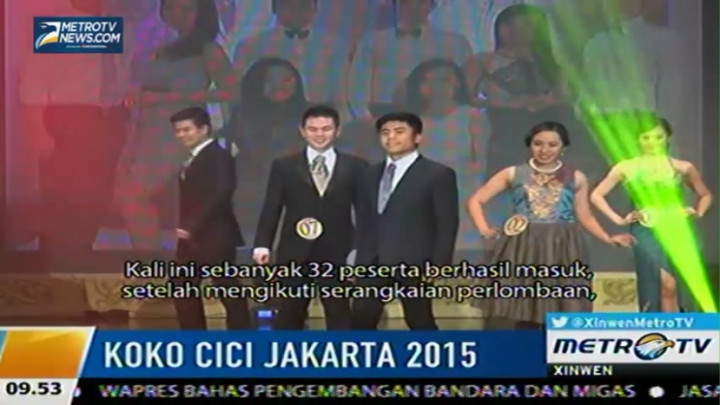 32 Pasangan Bersaing Jadi Koko-Cici Jakarta 2015 