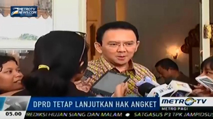 Ahok Enggan Berkomentar Seputar Hak Angket