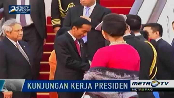 Jokowi Lanjutkan Kunjungan Kerja ke Tiongkok