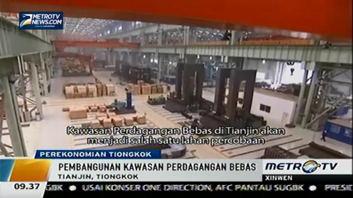 Tiongkok Bangun Kawasan Perdagangan Bebas 