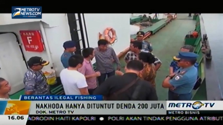 Hukuman Illegal Fishing MV Hai Fa Dinilai Terlalu Ringan