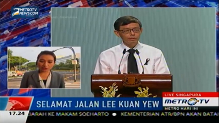 PM Singapura: Lee Kuan Yew Sumber Insiprasi bagi Warga Singapura