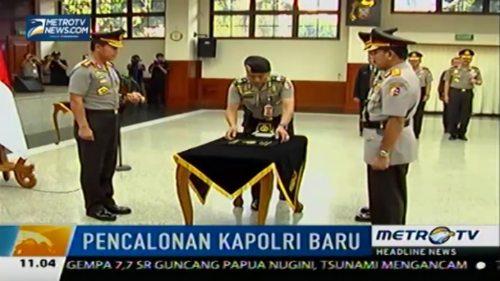 Rapim DPR Terkait Pencalonan Badrodin sebagai Kapolri Kembali Diundur 