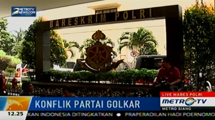 Kubu Ical Laporkan Agus Gumiwang ke Bareskrim