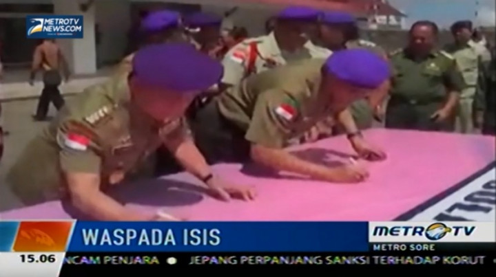 Tolak ISIS, Warga Sulut Galang 100 Ribu Tanda Tangan 