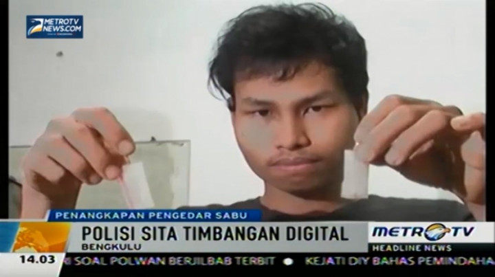 Seorang Pengedar Sembunyikan 17 Paket Sabu dalam Kompor Gas