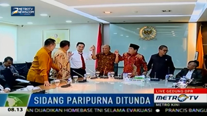 DPR Tunda Sidang Paripurna Soal Perombakan Fraksi Golkar