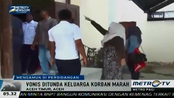 Sidang Perkara Pelecehan Seksual Ricuh