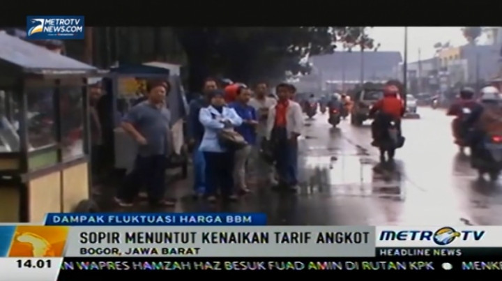 Sopir Angkot Mogok, Polisi Kerahkan Kendaraan Bantuan 