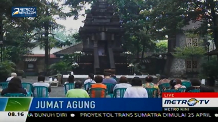 Jumat Agung, Gereja Bantul Tampilkan Visualisasi Kisah Tuhan Yesus 