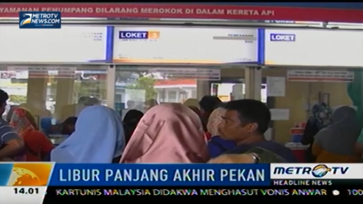 Tiket Kereta Api Tujuan Purwokerto-Jakarta Ludes Terjual