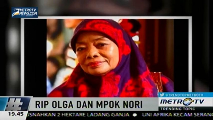 RIP Mpok Nori Jadi Trending Topic