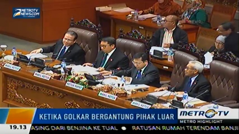 Golkar Seret Parlemen dan Pemerintah ke Dalam Konflik 