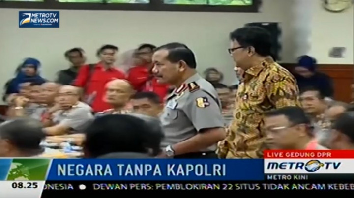 Nasib Badrodin Haiti Ditentukan dalam Rapat Konsultasi Hari Ini 