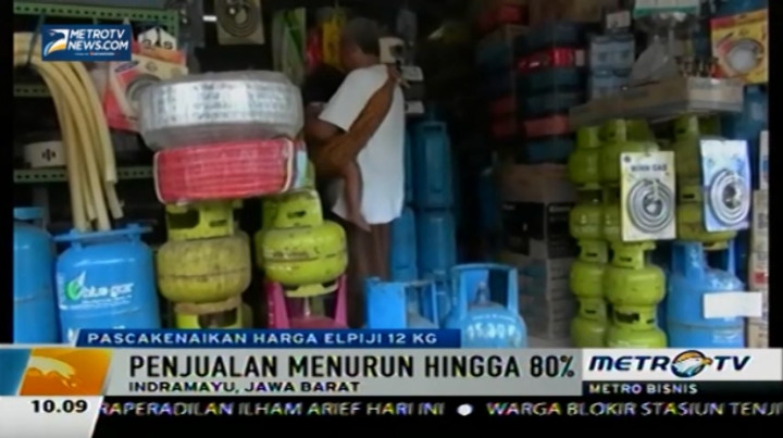 Pascakenaikan, Penjualan Elpiji 12 Kg Menurun Hingga 80 Persen 