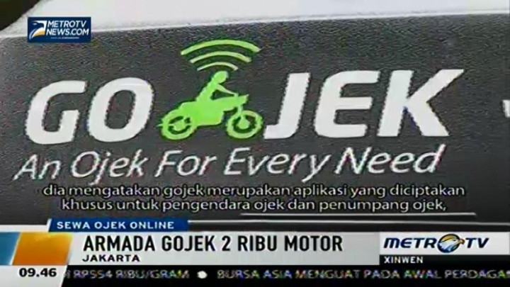 Sewa Ojek <i>Online</i> Melalui Aplikasi Gojek