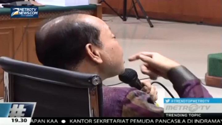 Curhatan Sutan Soal Behel ke Majelis Hakim