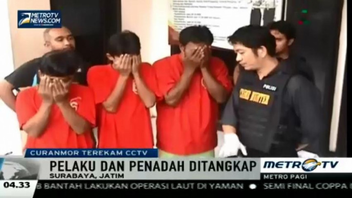 Dua Pencuri dan Penadah Motor Dibekuk