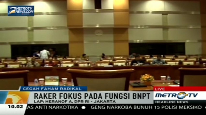 Rapat Komisi III Bahas Penanggulangan Terorisme di Indonesia