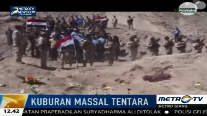 Tim Forensik Gali Kuburan Massal Diduga Berisi Ribuan Mayat Tentara Irak