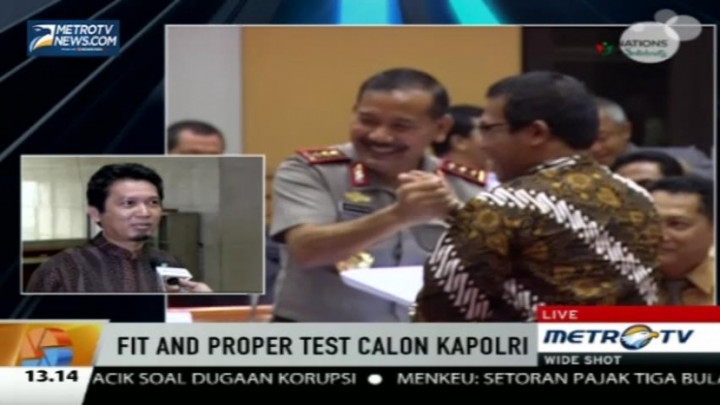 Badrodin Dinilai akan Lolos <i>Fit and Proper Test</i> Calon Kapolri