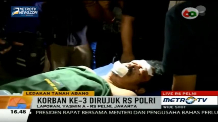Inilah Kondisi Korban Ledakan di Tanah Abang