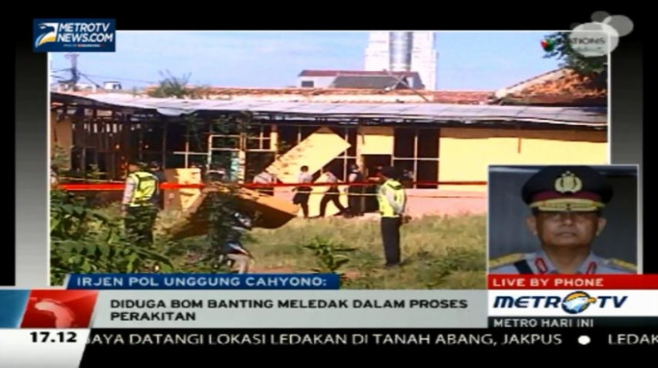 Polisi Periksa 4 Saksi Ledakan di Tanah Abang