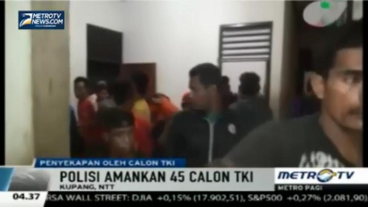 Polisi Amankan Puluhan TKI, Sandera Kuasa Hukum Perusahaan
