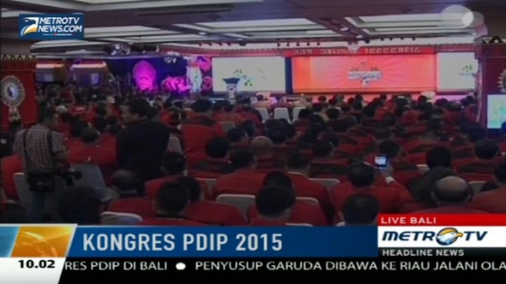 Pimpinan KMP Turut Hadiri Kongres IV PDIP 