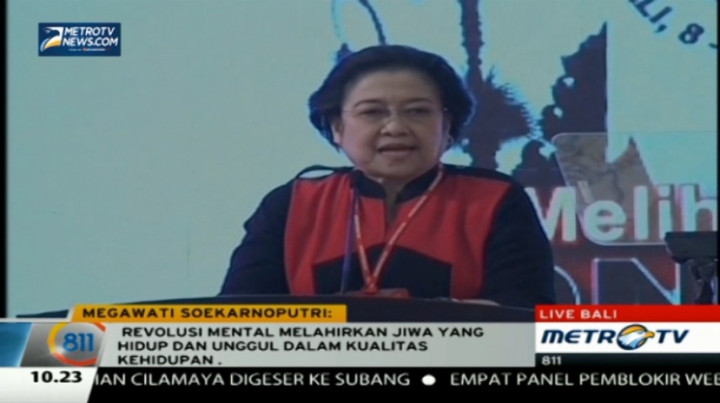 Megawati: Indonesia Tak Boleh Terlena oleh Kekayaan Alam yang Dimiliki